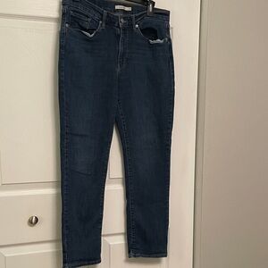 Levi’s Classic Straight Denim Blue Jeans 30W